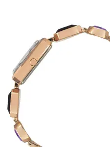 Timex Women Dial & Textured Straps Analogue Watch TWEL16901