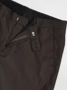 Arrow Jackson Super Slim Fit Dobby Formal Trousers