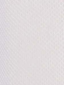 Park Avenue Self Design Cotton Spread Collar Curved Formal Shirt