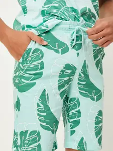 max Boys Tropical Printed Pure Cotton Shorts