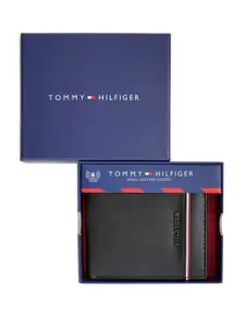 Tommy Hilfiger Men Leather Two Fold Wallet