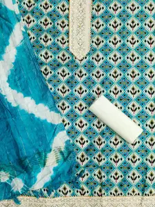 MANVAA Embroidered Unstitched Dress Material