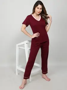 mackly Pure Cotton Night suit