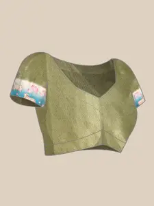 Silk Land Ethnic Motifs Kanjeevaram Digital Print Saree