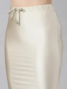 TWIN BIRDS High Rise Mermaid-Fit Stretchable Shimmer Saree Shapewear