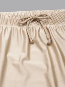 TWIN BIRDS High Rise Mermaid-Fit Stretchable Shimmer Saree Shapewear