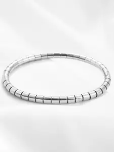 Peora Silver-Plated Kada Bracelet