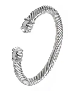 Peora Silver-Plated Cuff Bracelet