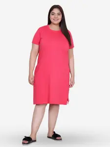 IN Love Plus Size Round Neck T-shirt Nightdress