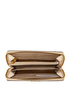 GUESS Women Brand Logo Printed Long Zip Around Wallet