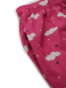 ETC Women Typography Printed Night suit