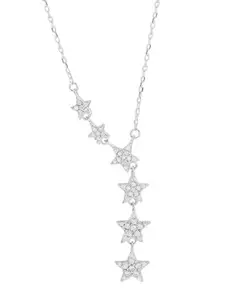 Yellow Chimes Star Shaped Pendants with Chains