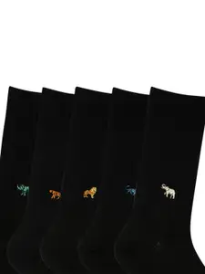 Socksxpress WWF Pack of 5 Men Cotton Crew Socks