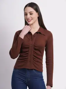 SIGHTBOMB Cotton Shirt Style Top