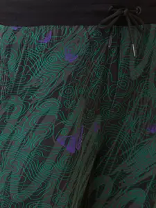 Being Human Men Abstract Printed Regular Fit Track Pants