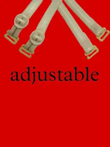 AROUSY Set of 3 All Day Comfort Adjustable Bra Straps