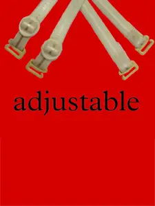 AROUSY Set of 3 All Day Comfort Bra Straps and Extenders Lingerie accessories