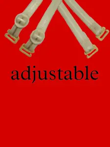 AROUSY Set of 2 All Day Comfort Bra Straps and Extenders Lingerie accessories