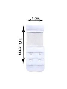 AROUSY Set Of 2 All Day Comfort Extra Elastic Bra Hook Extender