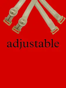 AROUSY Set of 2 Lightweight Adjustable Bra Straps with All Day Comfort