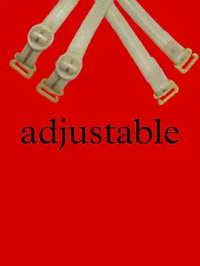 AROUSY Set of 2 Adjustable Bra Straps With All Day Comfort