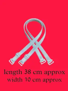 AROUSY Set of 3 All Day Comfort Bra Straps and Extenders Lingerie accessories