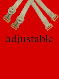 AROUSY Set of 2 All Day Comfort Bra Straps and Extenders Lingerie accessories