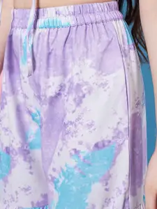 pspeaches Girls Tie & Dye Top With Trousers