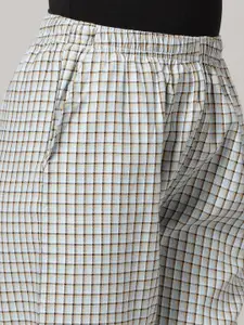 Kryptic Women Pack Of 2 Checked Cotton Lounge Pants
