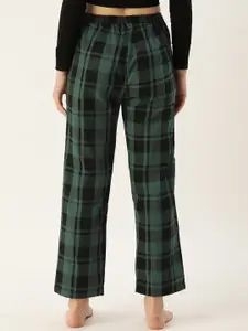 Kryptic Women Pack Of 2 Checked Cotton Lounge Pants