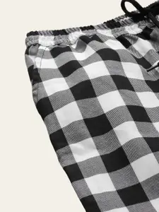 Kryptic Pack Of 2 Checked Cotton Lounge Pants