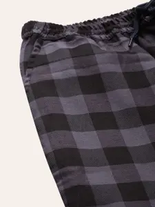 Kryptic Pack Of 2 Checked Cotton Lounge Pants