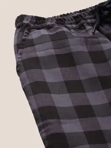 Kryptic Women Pack Of 2 Checked Cotton Lounge Pants