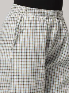 Kryptic Women Pack Of 2 Checked Cotton Lounge Pants