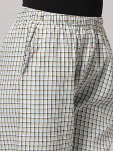 Kryptic Pack Of 2 Checked Cotton Lounge Pants