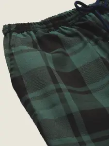 Kryptic Women Pack Of 2 Checked Cotton Lounge Pants