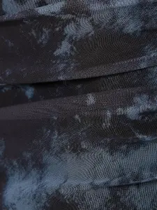 Koton Abstract Printed A-Line Midi Skirt