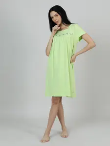 mackly Round Neck Nightdress