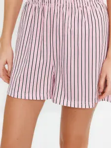 Trendyol Printed Pure Cotton Night suit