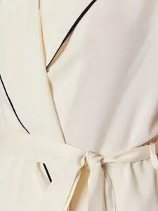 Trendyol Shawl Neck Night suit