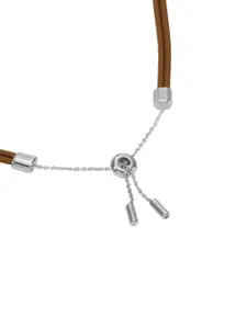 Fossil Women Leather Charm Bracelet