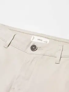 Mango Kids Boys Mid-Rise Regular Fit Trousers