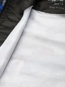 Sports52 wear Comfort Fit Printed Hooded Rain Jacket