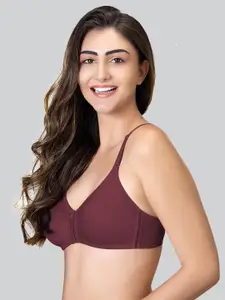 LYRA Medium Coverage Mesh Ladder Wire Cotton Everyday Bra With All Day Comfort