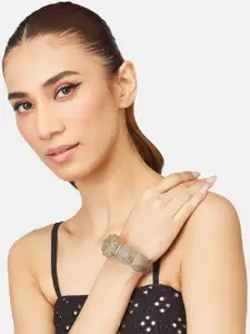 ATIBELLE German Silver Silver-Plated  Bangle