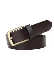 Provogue Men Textured Leather Formal Belt