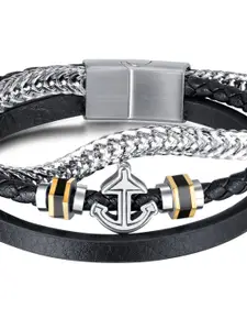 Peora Silver-Plated Wraparound Bracelet