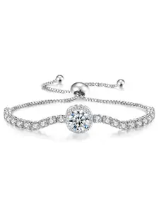 Peora Silver-Plated Charm Bracelet