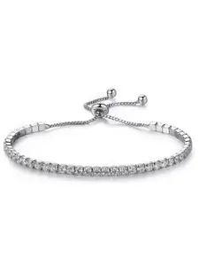 Peora Silver-Plated Charm Bracelet
