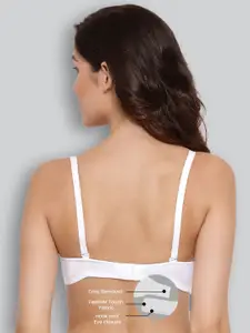 LYRA Medium Coverage Lightly Padded Cotton Everyday Bra- All Day Comfort